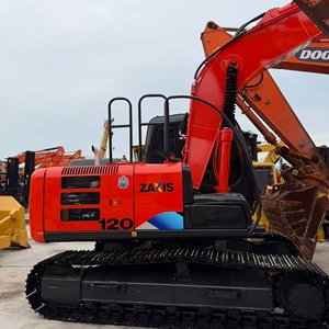 รถขุดตีนตะขาบ ZAXIS 120 สีแดง อุปกรณ์ก่อสร้างระบบไฮดรอลิก - Product Image 1