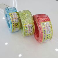 PVC-isoliertes flexibles Haushalts-Elektrokabel BVR, mehradriges Kabel mit reinem Kupferkern, 1,5 mm², 2,5 mm², 4 mm², 6 mm² für Hausverkabelung