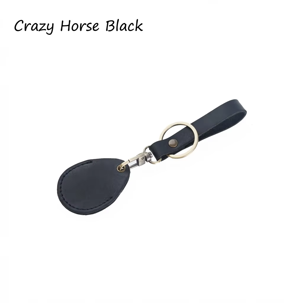 Cuir de cheval noir-fou