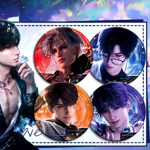 เข็มกลัดอนิเมะขนาดใหญ่ 16 ซม. 100 แบบ ลายเลิฟแอนด์ดีพสเปซ โจโจ้ มิคุ โคนัน ของตกแต่งกระเป๋าเครื่องเขียนและเครื่องประดับ - Product Image 1