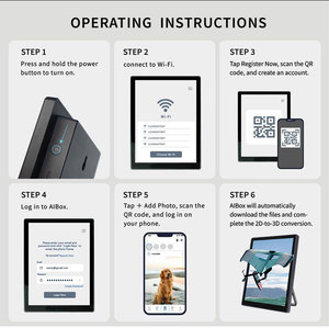 Marco de Fotos Inteligente con IA de 7.9 Pulgadas, 3GB+32GB, Marco Espacial 3D, Convierte 2D en 3D Vívido sin Gafas, Pantalla 3D a Simple Vista para Sala de Estar - Product Image 6