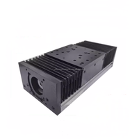 FG150 SFU2005 Course 100mm Guide linéaire robuste Table coulissante Module de vis à billes croisées de précision avec couvercle anti-poussière pour CNC