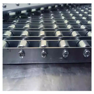 Personalizado Langle Almacén estante deslizante riel de flujo de acero al carbono ruedas transportador de rodillos de pista para el transporte de paletas - Product Image 3