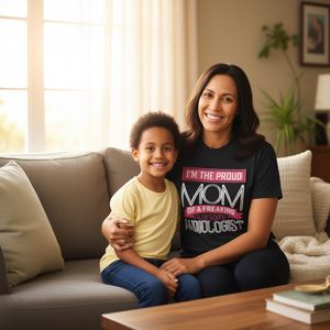 Camiseta para madres orgullosas de una audióloga increíble - Product Image 3