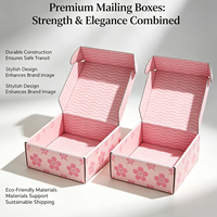 Boîtes d'expédition personnalisées pour produits de beauté et de soins personnels, écologiques, avec logo personnalisé, pelliculage mat, protection renforcée, en papier noir sur mesure