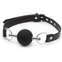 Jouets sexuels BDSM Ninghao pour couples, entraînement, dispositifs de retenue sexuelle, produits pour adultes, boucle à aiguille en cuir, boule buccale en silicone