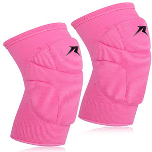 Genouillères de volley-ball, genouillères de soutien de danse pour hommes femmes avec une protection élevée, genouillères roses - Product Image 1