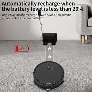 Robot Vacuum Cleaner Self- ReCharging 1000Pa Suction App Control Water Wet <b>Mopping</b> Robot Vacuum Cleaner Smart Floor Robotic Vacu - Product Image 4