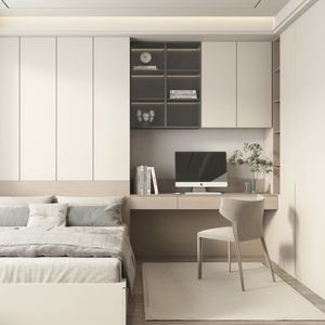 เฟอร์นิเจอร์<span class=keywords><strong>ห้อง</strong></span><span class=keywords><strong>นอน</strong></span>สไตล์ไม้แบบแผง <span class=keywords><strong>ราคา</strong></span>โรงงาน เตียงทาทามิ ชุดตู้<span class=keywords><strong>เสื้อผ้า</strong></span> ประหยัดพื้นที่ - Product Image 1