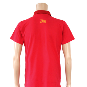 <span class=keywords><strong>Polo</strong></span> publicitaire en coton à maille nid d'abeille avec logo brodé personnalisé à prix avantageux - Product Image 2