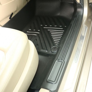 Alfombrillas de Coche 5D de Material Ecológico TPE Impermeable de Alta Calidad de Fábrica KQD, Aptas para Volkswagen Golf 2014~ - Product Image 6