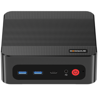 Mini PC BOSGAME P3 Plus, AMD Ryzen 7 7840HS, 32GB DDR5, 1TB PCIe SSD, 4K Triple Pantalla, Doble RJ45 LAN, Wi-Fi 6E/BT5.2, Radeon 780M