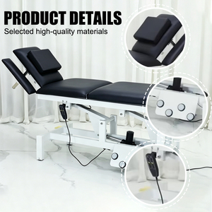 Table de chiropratique motorisée certifiée pour la <span class=keywords><strong>d</strong></span>écompression vertébrale réglable et l'ostéopathie - Product Image 2