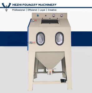 Small Cabinet Wet Type Sand Blasting Machine Manual Water Sand Blaster Low Price
