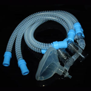 OEM linh hoạt sóng silicon Hose LFGB chứng nhận y tế cấp Silicone Ống sóng gây mê mạch thở - Product Image 1