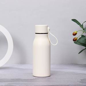 Retro American Narrow Vacuum <b>Bottle</b>, Stainless Mug with Hand Cord for Hiking and Outdoor Recreation - Product Image 4