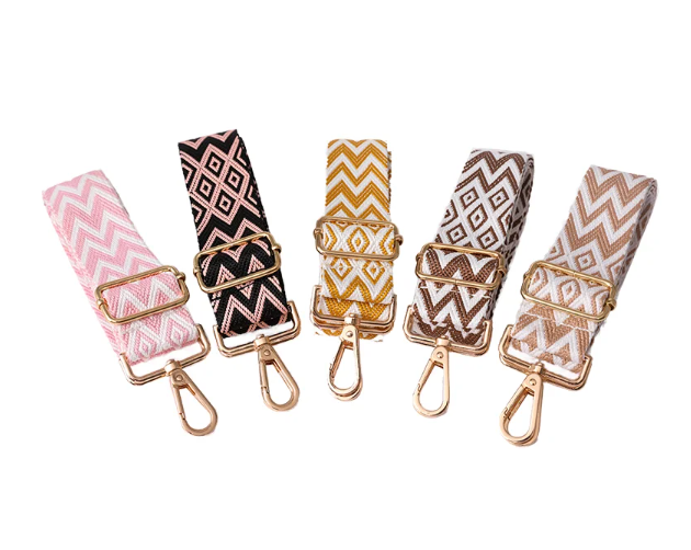 5cm Wide Crossbody Shoulder Strap Adjustable Custom Purse Straps 2022 New Designer Webbing Bag Strap Replacement