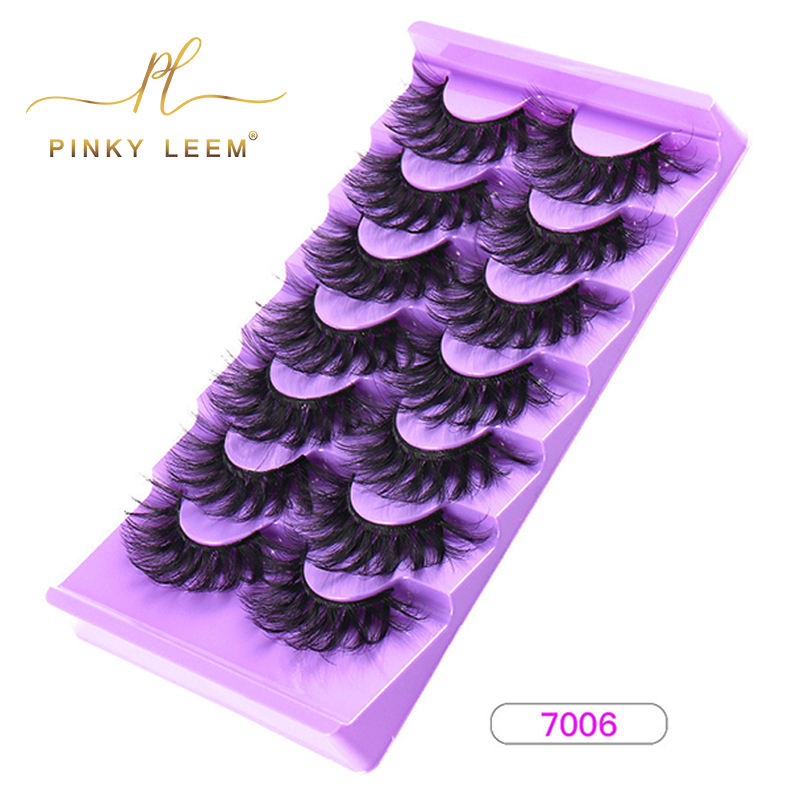 7 pairs of dazzling eyelashes