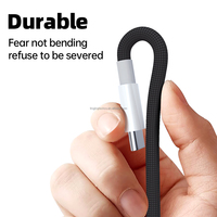 Câble de charge rapide USB-C magnétique en nylon tressé 66W PD, 1M 2M, cordon de chargeur haute vitesse pour smartphones USB-C