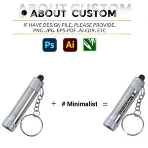 Custom Portable LED Keychain Flashlight Set Ultra <b>Bright</b> Mini Aluminium Alloy <b>Torch</b> for Camping Hiking and Outdoor Emergency Use - Product Image 3