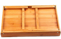 Plateau de service pliable, en bois, pour le petit déjeuner, pour ordinateur portable, plateau de service avec jambes, vente en gros, 1 pièce