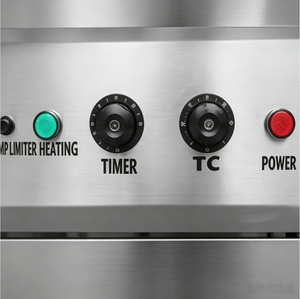 Freidora Eléctrica Comercial Profesional de Acero Inoxidable para Catering, Ideal para Freír Aperitivos y <span class=keywords><strong>Pollo</strong></span> - Product Image 5