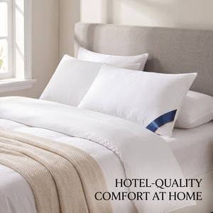 Oreiller de luxe pour hôtel 5 étoiles, 1000g, garnissage en fibres de polyester, lavable, soutien ergonomique <span class=keywords><strong>du</strong></span> cou pour dormir - Product Image 4