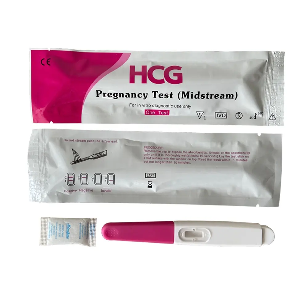 Test Mid stream Schwangerschaft stest de grossesse hcg