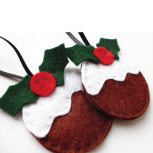 Decoración colgante de Navidad de fieltro de venta directa de fábrica de alta calidad para uso en decoración del hogar - Product Image 3