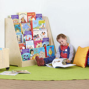 Montessori ตู้หนังสือแบ่งชั้น6ชั้น, กล่องเก็บของขนาดเล็กปลอดภัยสำหรับเด็กห้องเรียนเฟอร์นิเจอร์ - Product Image 2