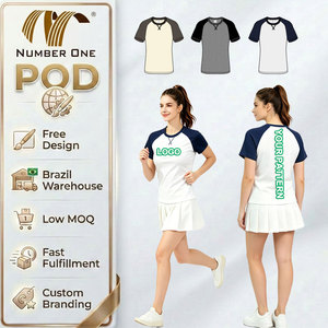 T-<span class=keywords><strong>shirt</strong></span> de course pour <span class=keywords><strong>femme</strong></span> à manches raglan, patchwork respirant, hauts de sport pour <span class=keywords><strong>femme</strong></span>, <span class=keywords><strong>tee</strong></span>-<span class=keywords><strong>shirt</strong></span> de fitness, logo personnalisé - Product Image 1
