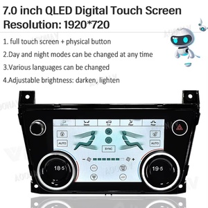 10.1inch AC Panel for Jaguar XJL XJR XE XEL XF 2010-2019 Touch LCD Display Screen Newest <b>System</b> Temperature Control Display - Product Image 5