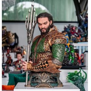Nuevo Estilo, Busto de <span class=keywords><strong>Aquaman</strong></span> Arthur, Figura Coleccionable de DC, en Existencia, Regalo de Cumpleaños, Liga de la Justicia, Escultura de Resina - Product Image 1