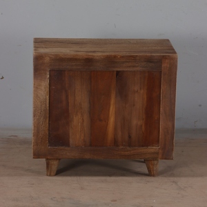 High Quality Wooden Bedside <b>Table</b> with <b>Drawer</b> Storage Contemporary Bedroom Furniture <b>Side</b> Cabinet for Residential Use - Product Image 3