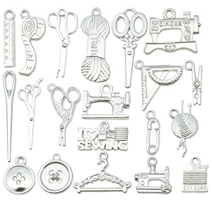 จี้รูปเครื่องจักรเย็บผ้า ทำจากโลหะผสมสังกะสี สำหรับงาน DIY เครื่องประดับ ของขวัญสำหรับทุกเพศทุกวัย เหมาะสำหรับงานสร้างสรรค์ - Product Image 5