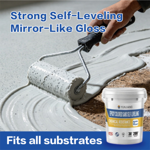 <span class=keywords><strong>Peinture</strong></span> de <span class=keywords><strong>sol</strong></span> autolissante époxy à effet marbre écologique avec sable coloré et garantie de 5 ans <span class=keywords><strong>pour</strong></span> sols <span class=keywords><strong>en</strong></span> béton intérieurs/extérieurs - Product Image 1