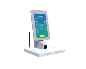 Customized Wall Mount 10.1Inches Android Touch Screen Terminal With VeinID finger scanner Kiosk for Traditional Chinese Medicine