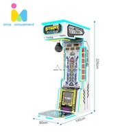 Machine de jeu d'arcade VR de haute qualité à monnayeur, offrant une expérience de boxe palpitante
