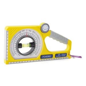 Inclinómetro Magnético Multifuncional de ABS, Medidor de Pendientes y Buscador de Ángulos para Instalación Solar, Ingeniería y Techado - Product Image 2