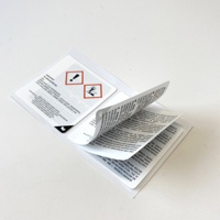 Impression d'emballages, fabricants professionnels, livrets, autocollants double couche, étiquettes double couche
