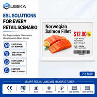 LEEKA Fabricante de Etiquetas Electrónicas para Estantes, Etiqueta Electrónica Bluetooth IP65 Resistente al Agua para Mariscos Frescos