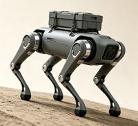 Industrieller Vierbeiniger Roboterhund 12kg Nutzlast IP66 Inspektionsroboter mit Optionalem LiDAR 10km Reichweite Sicherheitspatrouillenroboter