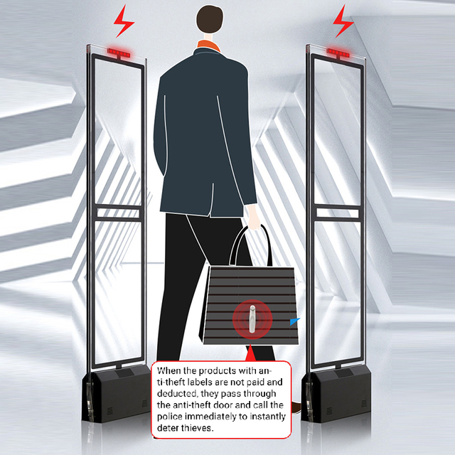 Wholesale AM Acrylic Anti-Theft Alarm Gate EAS Antenna System for Library Book Stores and Shopping Malls