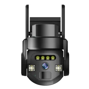 5MP Full Color Night Vision Informations d'alarme vidéo bidirectionnelle Push Caméra WIFI étanche extérieure haute définition