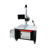 Machine de marquage laser à fibre 3D grand format 100W, graveur laser dynamique Galvo pour gravure profonde sur métal, acier inoxydable et bijoux