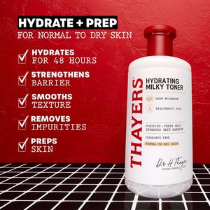 Tónico Facial Lácteo <span class=keywords><strong>THAYERS</strong></span>, Cuidado de la Piel, Hongo de Nieve, Ácido Hialurónico, Natural, Suave, Sin Fragancia, para Piel Seca y Sensible, 355 ml - Product Image 3