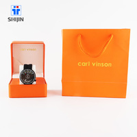 Lot Des Carte De Garantie Montres Hommes Noir Boîtier En Acier Inoxydable Aiguilles Lumineuses Date Automatique Cadran Sunray Montres Pour Garçons