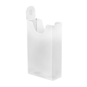 Estuche de cigarrillos de plástico transparente, carcasa suave rectangular, diseño minimalista para hombres, soporte de almacenamiento con protección contra el humo - Product Image 4