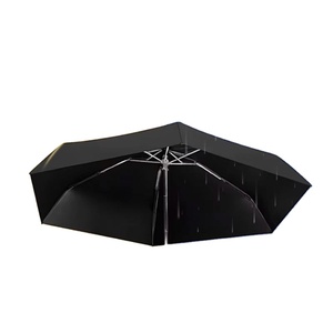Parapluie de luxe pliable automatique anti-UV pour femme avec logo OEM, idéal pour les souvenirs de mariage - Product Image 1