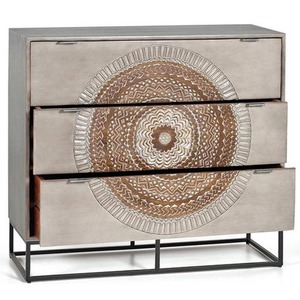 Nouvelle belle table de chevet design en bois massif avec tiroir de rangement profond et finition lisse parfaite - Product Image 2